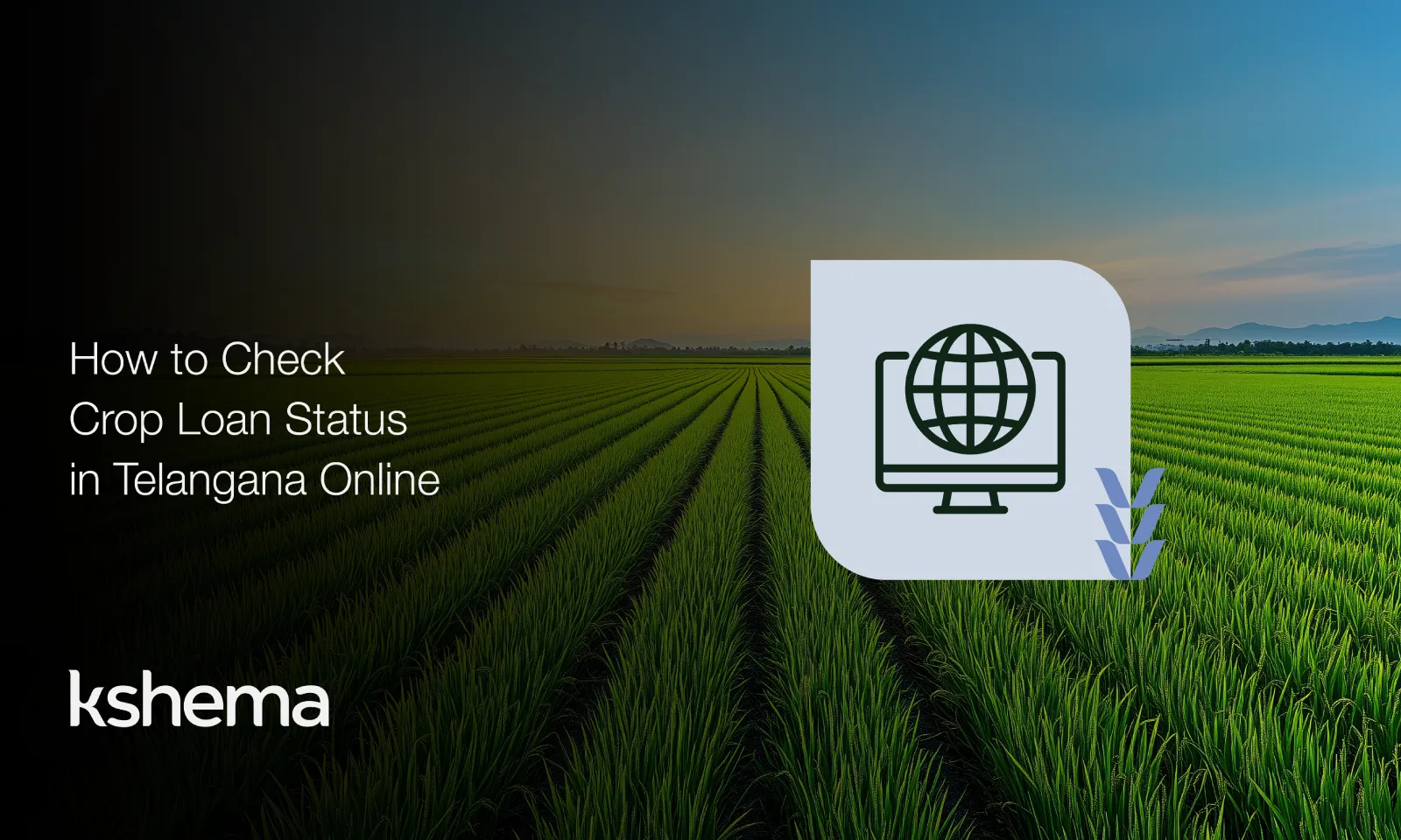 How to Check Crop Loan Status in Telangana Online – Farmer Guide